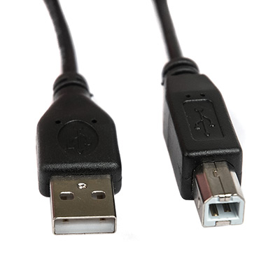 Кабель USB Type-A M - USB Type-B M v2.0 чёрный, 3м CU-0230 Black main photo