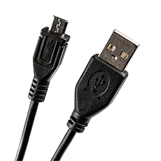 Кабель USB Type-A M - Micro USB Type-B M v2.0 чёрный, 1м в коробке Dialog CU-0310-P Black