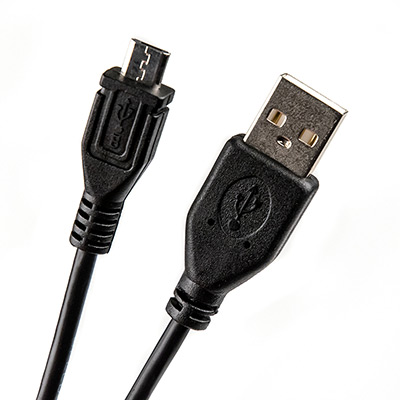 Кабель USB Type-A M - Micro USB Type-B M v2.0 чёрный, 1м в коробке CU-0310-P Black main photo