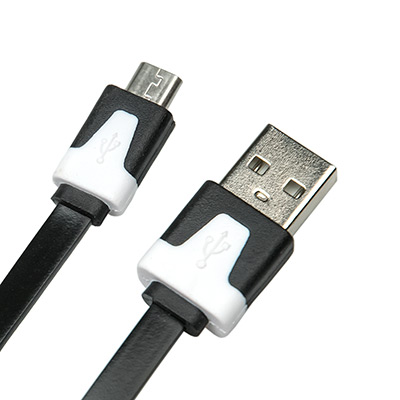 USB-Micro USB flat cable 1.8m CU-0318F Black main photo