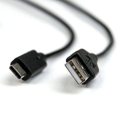 USB Type-C (M) - USB A (M) cable v2.0, 1m CU-1110 Black main photo