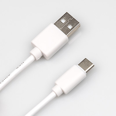 USB Type-C (M) - USB A (M) cable v2.0, 1m CU-1110 White main photo