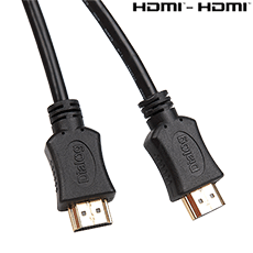 HDMI cable 2m Dialog CV-0120-P Black