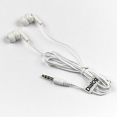 Headphones Dialog EP-E001 White