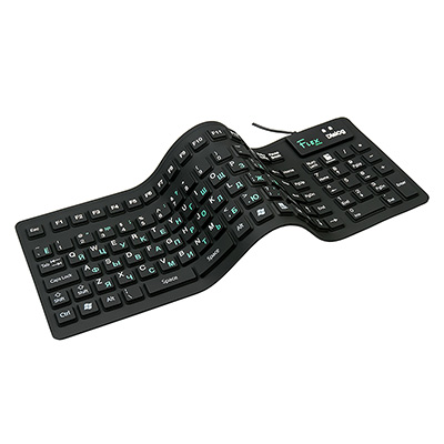 Flexible silicone keyboard KFX-03U main photo