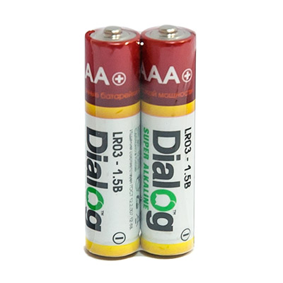 AAA alcaline batteries LR03-2S main photo