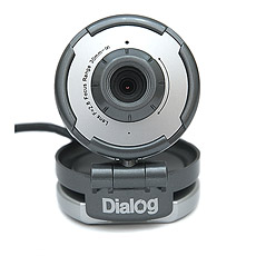 Веб-камера Dialog WC-01U Silver