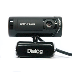 Веб-камера Dialog WC-20U Black
