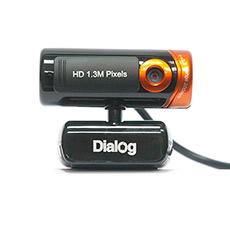 Веб-камера Dialog WC-21U Black-Orange