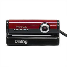Веб-камера Dialog WC-30U Black-Red