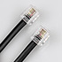 Telephone cable CT-0115 Black