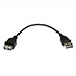 USB 2.0 extension cable 0.15m CU-0102 Black