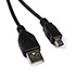 Кабель USB Type-A M - Mini USB Type-B M v2.0 чёрный, 1м CU-0510 Black