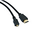 Кабель HDMI Type-A M - Micro HDMI Type-D M v1.4b 1м в блистере HC-A0410B