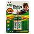 NiMH rechargeable AA batteries HR6/2300-2B