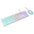 Wired set keyboard + mouse KMGK-1707U White