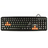Клавиатура KS-020U Black-Orange