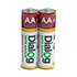 AA alcaline batteries LR6-2S