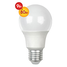 LED lamp Dialog A60-E27-9W-3000K