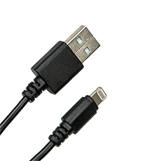 Кабель USB Type-A M - Apple Lightning M чёрный 1м Dialog CI-0310 Black