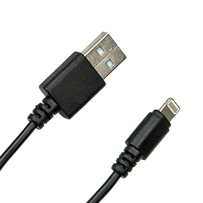 Кабель USB Type-A M - Apple Lightning M чёрный 1м CI-0310 Black main photo