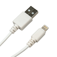 Кабель USB Type-A M - Apple Lightning M белый 1м Dialog CI-0310 White