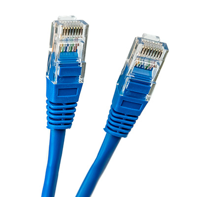 Патч-корд UTP Cat.5e RJ-45 M - RJ-45 M синий 2м CN-0120 Blue main photo