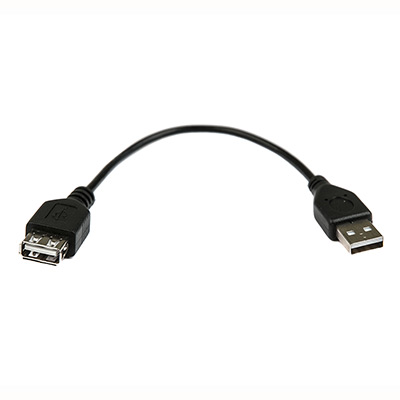USB 2.0 extension cable 0.15m CU-0102 Black main photo