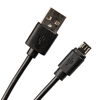 Кабель USB Type-A M - Micro USB Type-B M v2.0 чёрный, 1м CU-0310 Black main photo