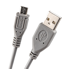 Кабель USB Type-A M - Micro USB Type-B M v2.0 серый, 1м в коробке Dialog CU-0310-P Grey