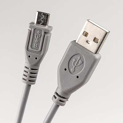 Кабель USB Type-A M - Micro USB Type-B M v2.0 серый, 1м в коробке CU-0310-P Grey main photo