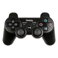 Беспроводной геймпад для PC и PS3 Dialog GP-A16RF