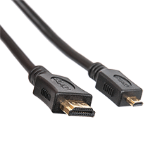 Кабель HDMI Type-A M - Micro HDMI Type-D M v1.4b 1,8м в блистере Dialog HC-A0518B