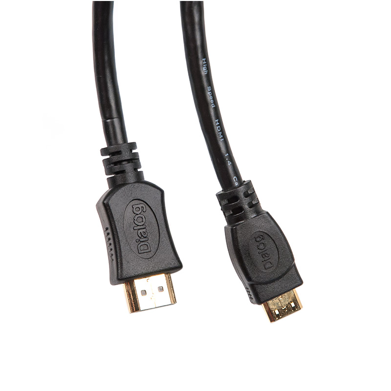 v1.4b HDMI A - Mini HDMI C cable 1.8m Dialog HC-A1418