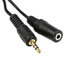 Audio cable extender minijack 3.5mm M-F Dialog HC-A4815