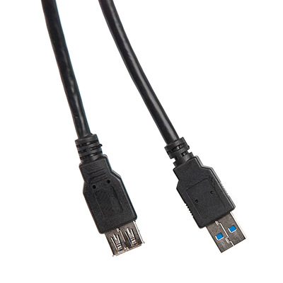 Удлинитель USB Type-A F - USB Type-A M v3.0 чёрный, 3м HC-A4830 main photo