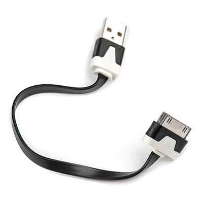 Кабель USB Type-A M - Apple 30pin M чёрный 21 cм HC-A6201 main photo
