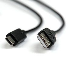 USB Type-C (M) - USB A (M) cable v2.0, 1m Dialog HC-A6810
