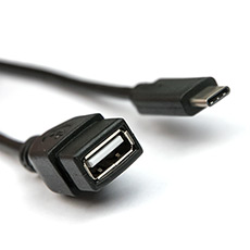 USB OTG Type-C - USB A cable Dialog HC-A6901