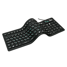 Гибкая силиконовая клавиатура Dialog KFX-03U
