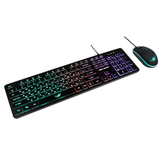 Wired set keyboard + mouse Dialog KMGK-1707U Black