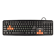 Клавиатура Dialog KS-020U Black-Orange