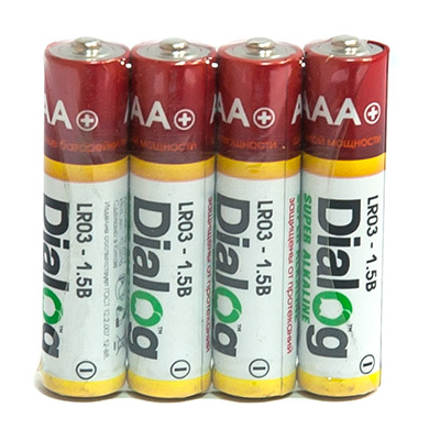 AAA alcaline batteries LR03-4S main photo
