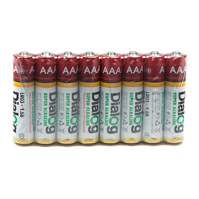 Щелочные батарейки AAA LR03-8S main photo