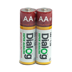AA alcaline batteries Dialog LR6-2S