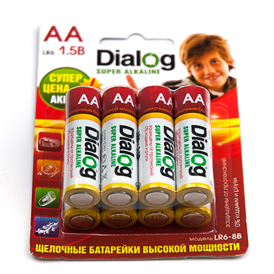 AA alcaline batteries LR6-8B main photo