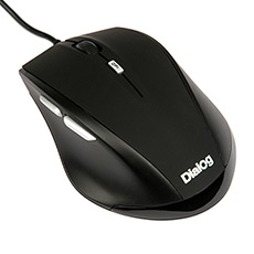 Mouse Dialog MOK-17U Black