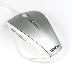 Mouse Dialog MOK-17U White