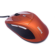 Mouse Dialog MOK-18U Orange