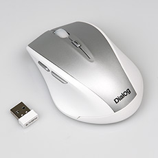 Wireless mouse Dialog MROK-17U White